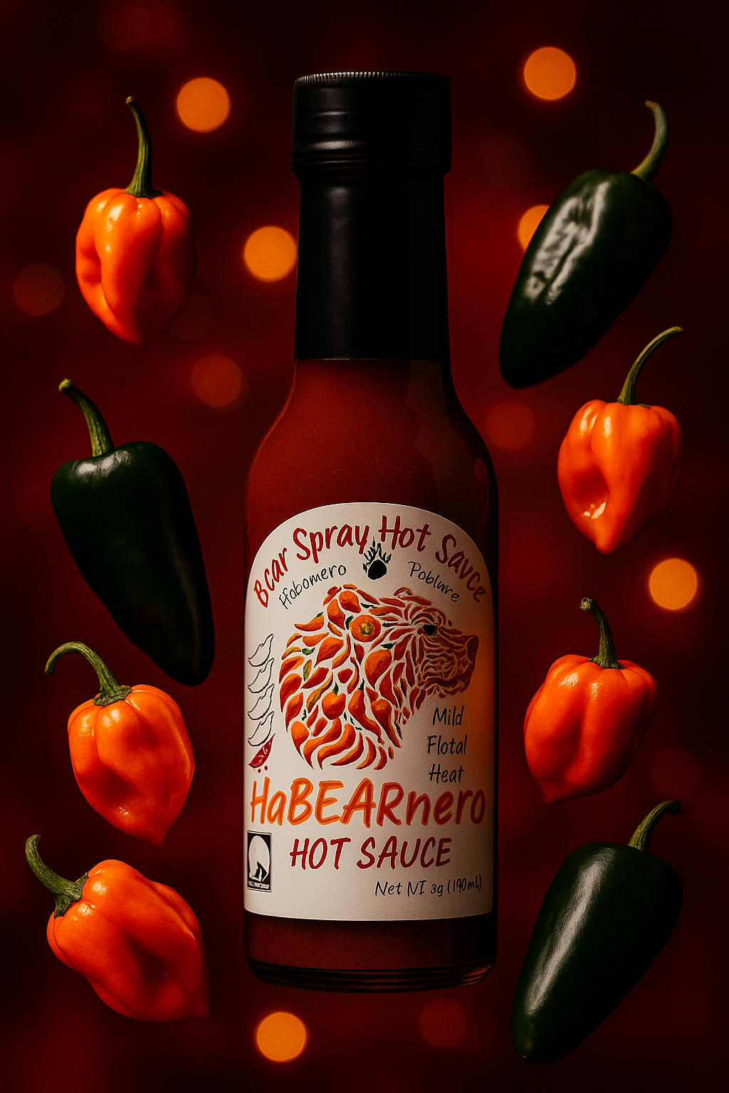 haBEARnero Hot Sauce