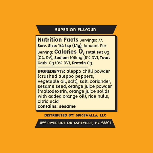 Spicewalla Citrus & Sesame Everything Seasoning