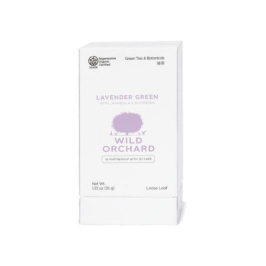 Lavender Green - Organic Loose Leaf Green Tea