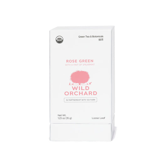 Rose Green - Organic Loose Leaf Green Tea