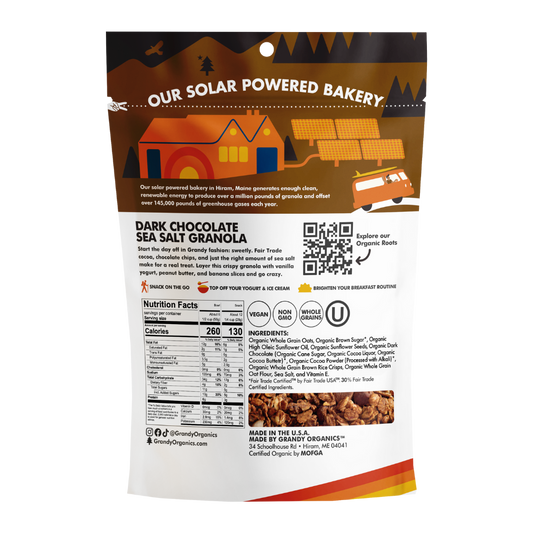 Dark Chocolate Sea Salt Granola