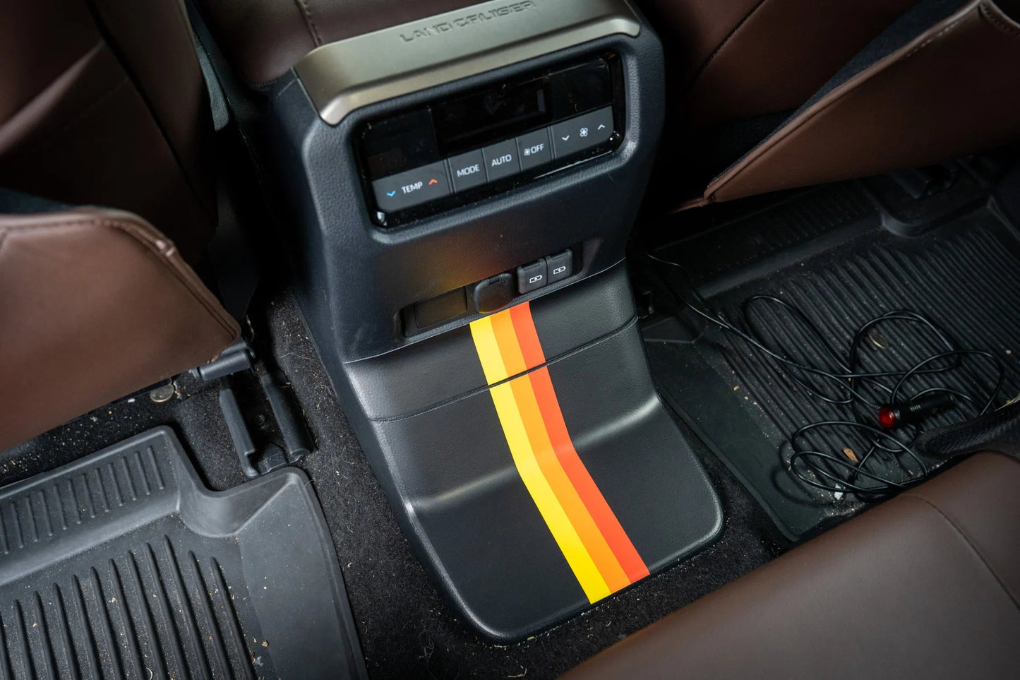 Heritage Rear Center Console Panel Protection - 2024+ Land Cruiser