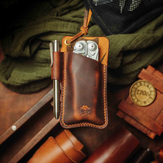Knife Sheath - Sailor | Leather EDC | Pocket Knife Holder