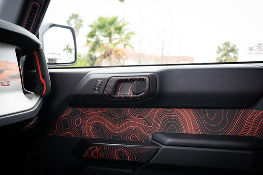 Interior Door Cup Protector Kit - 2021+ Bronco