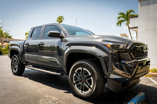 Topographic B Pillar Overlays - 2024+ Tacoma Double Cab / 2025+ 4Runner