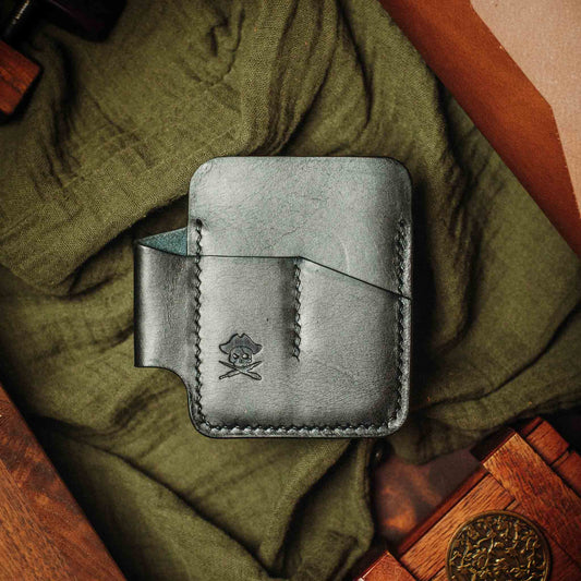 Small Pocket Organizer - First Mate Mini | Leather Pocket Slip | Handcrafted Everyday Carry