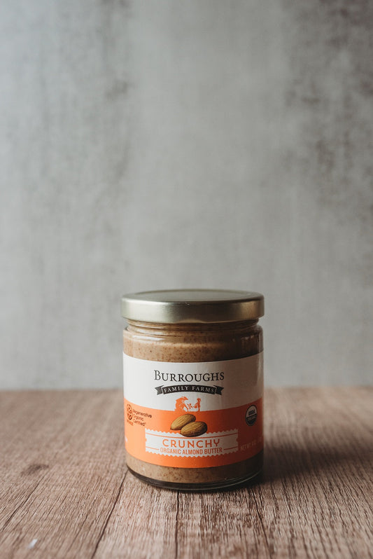 Burroughs Family Farms Regenerative Organic Crunchy Almond Butter