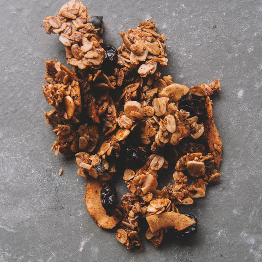 Vanilla Bean Granola with Sour Cherries