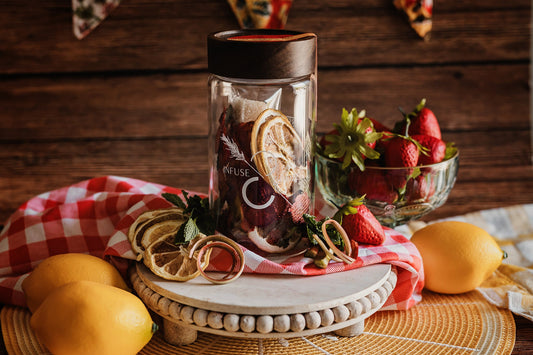 Berry Rhubarb Fizz
