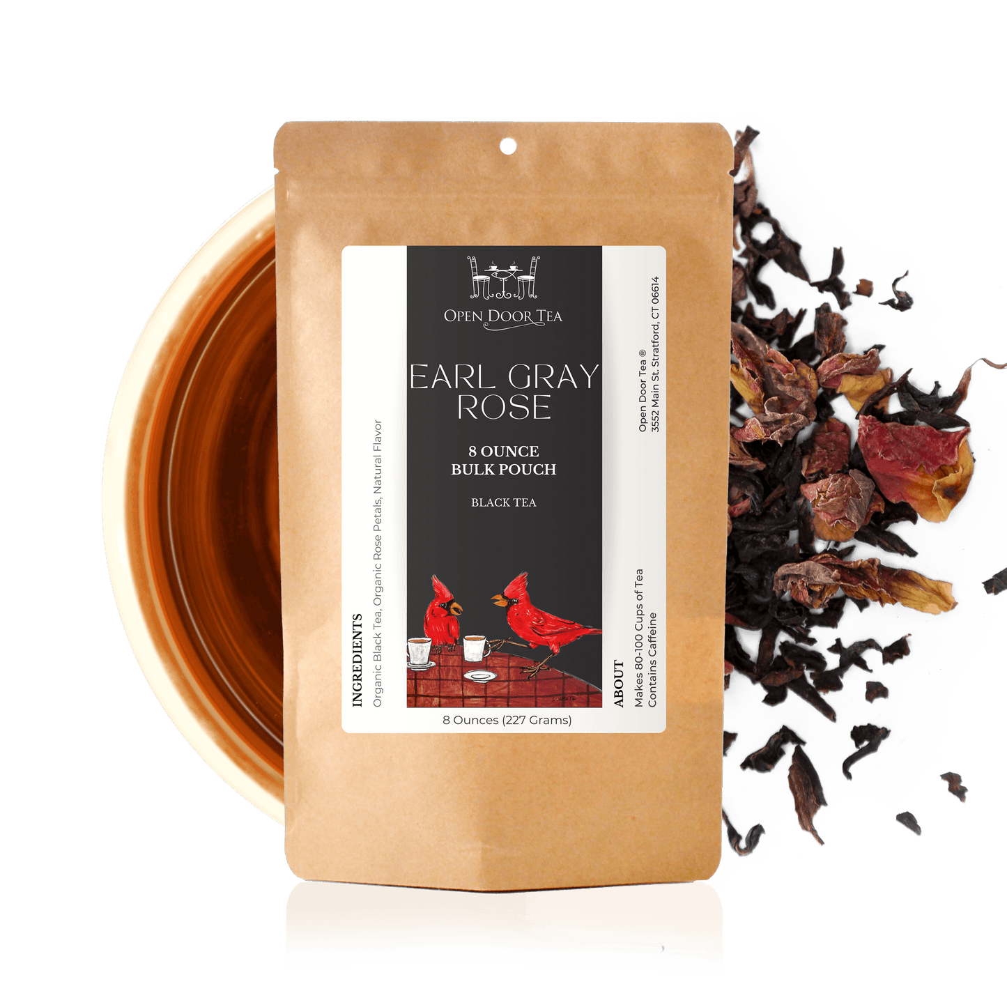 Open Door Tea Earl Gray Rose