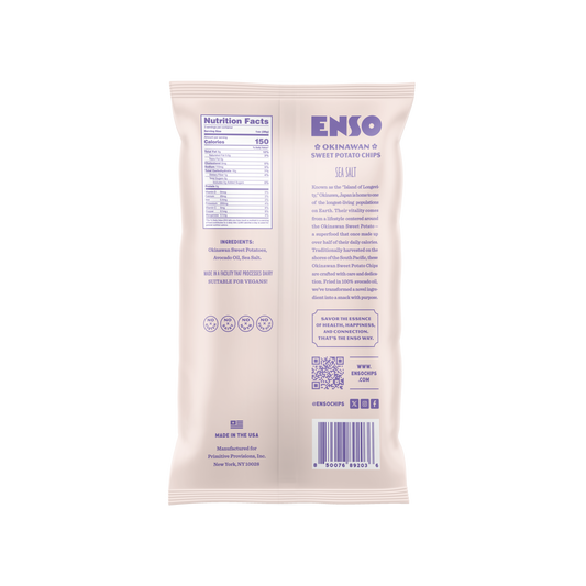 Okinawan Sweet Potato Chips | Sea Salt