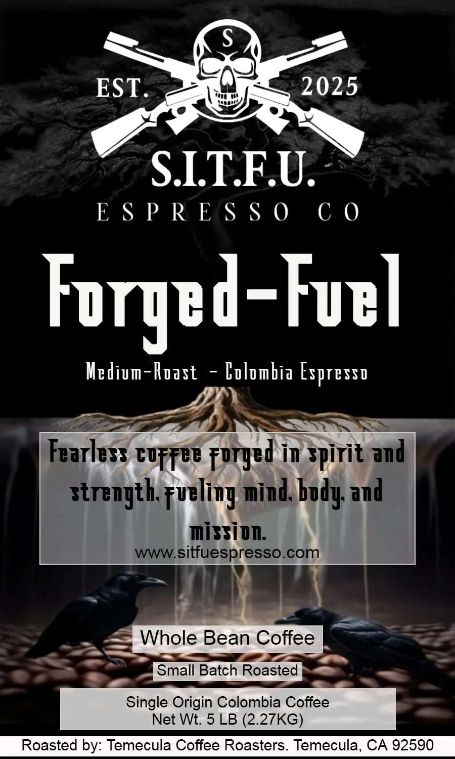 Forged Fuel Colombia Espresso
