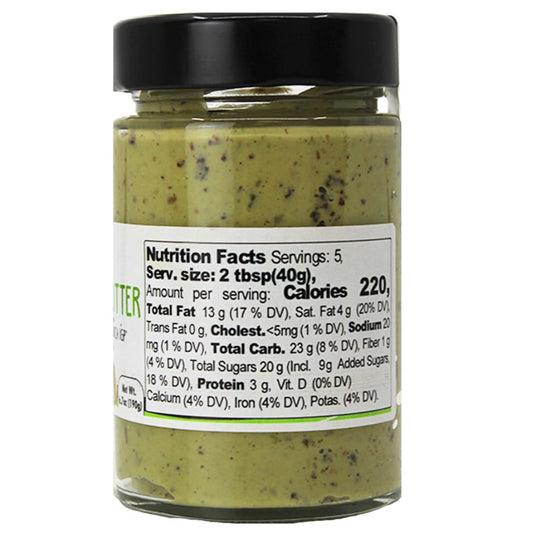 Gusto Etna Pistachio Butter with Chocolate Crumbles - 28% Pistachio, 6.7 oz(190g)