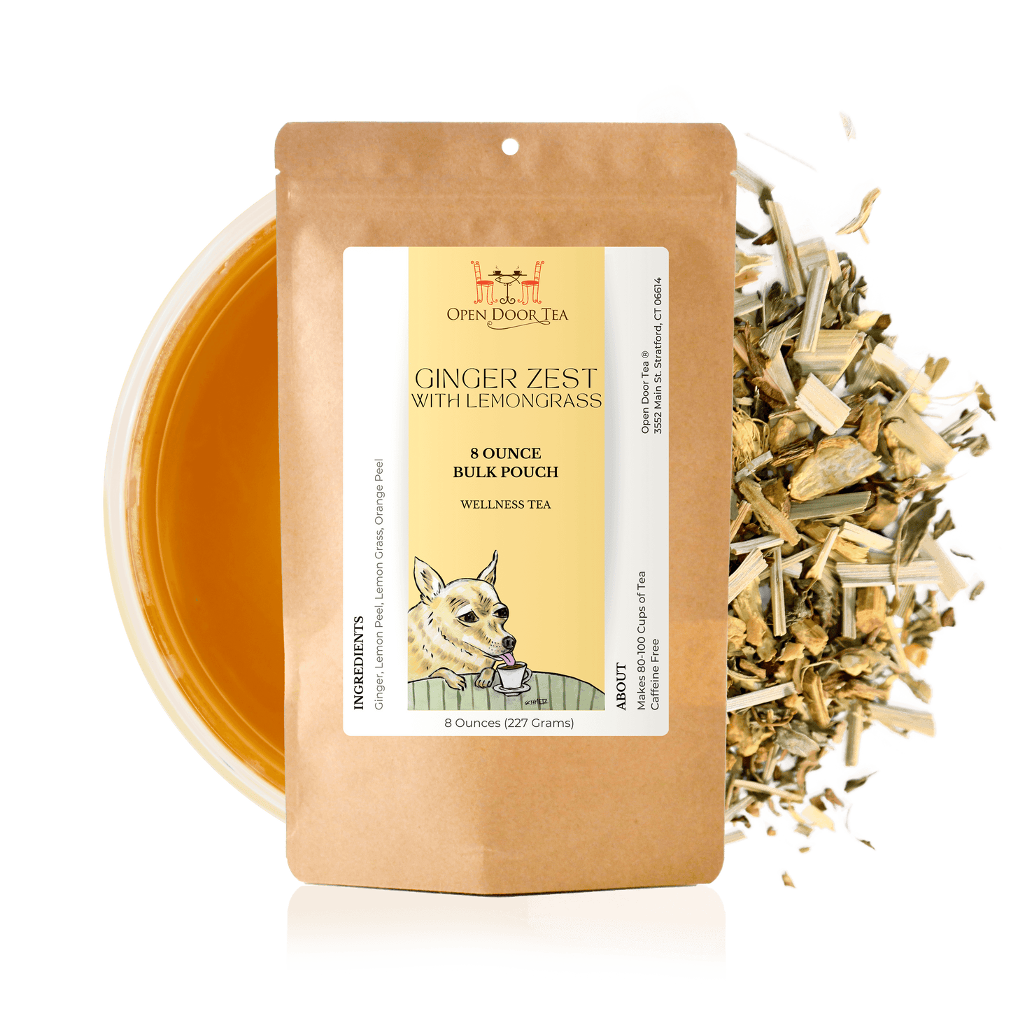Open Door Tea Ginger Zest with Lemongrass
