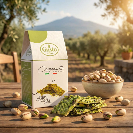 Gusto Etna Sicilian Pistachio Brittle – 190g / 6.7 oz