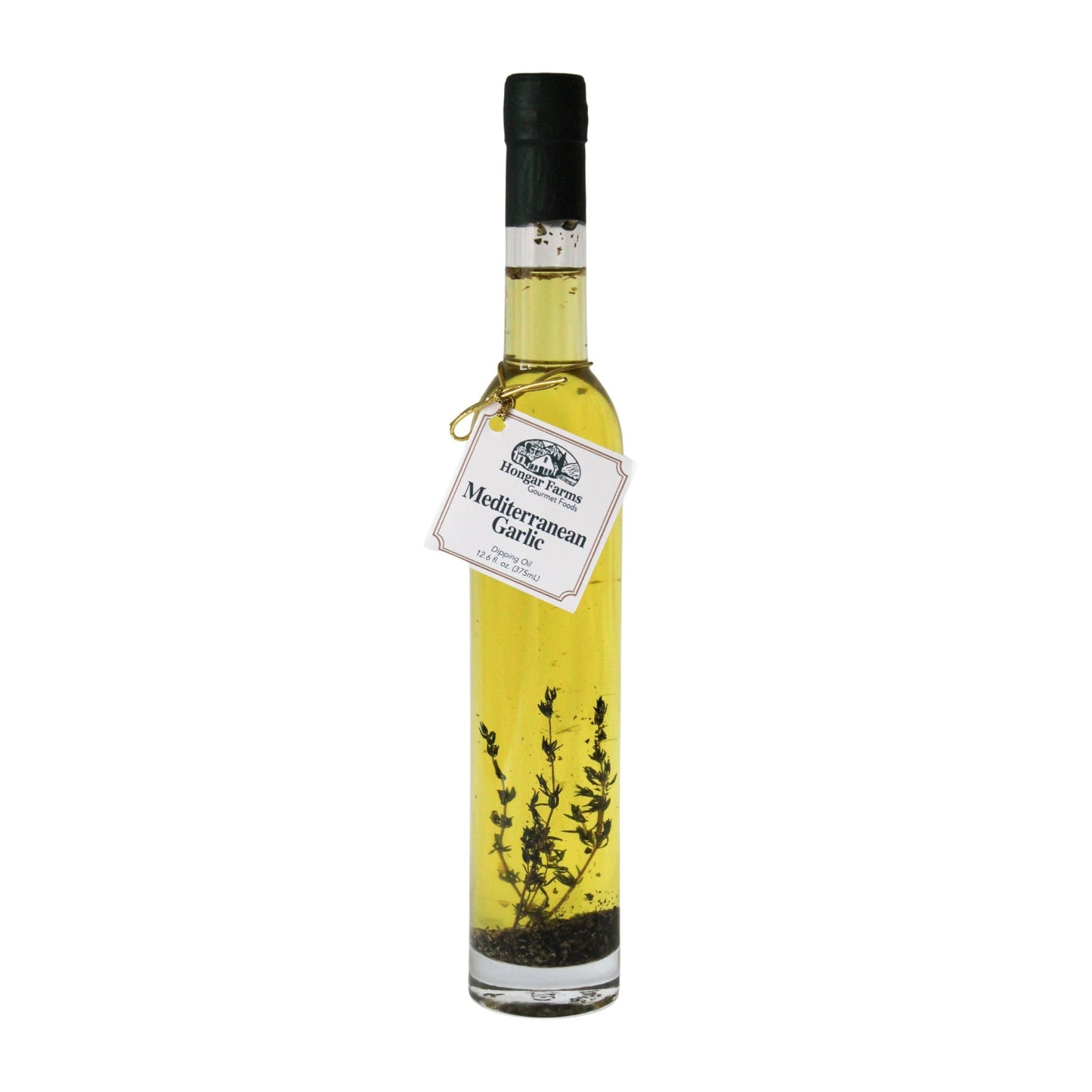 Mediterranean Garlic Infused Extra Virgin Olive Oil Blend, Tall Round (375mL)