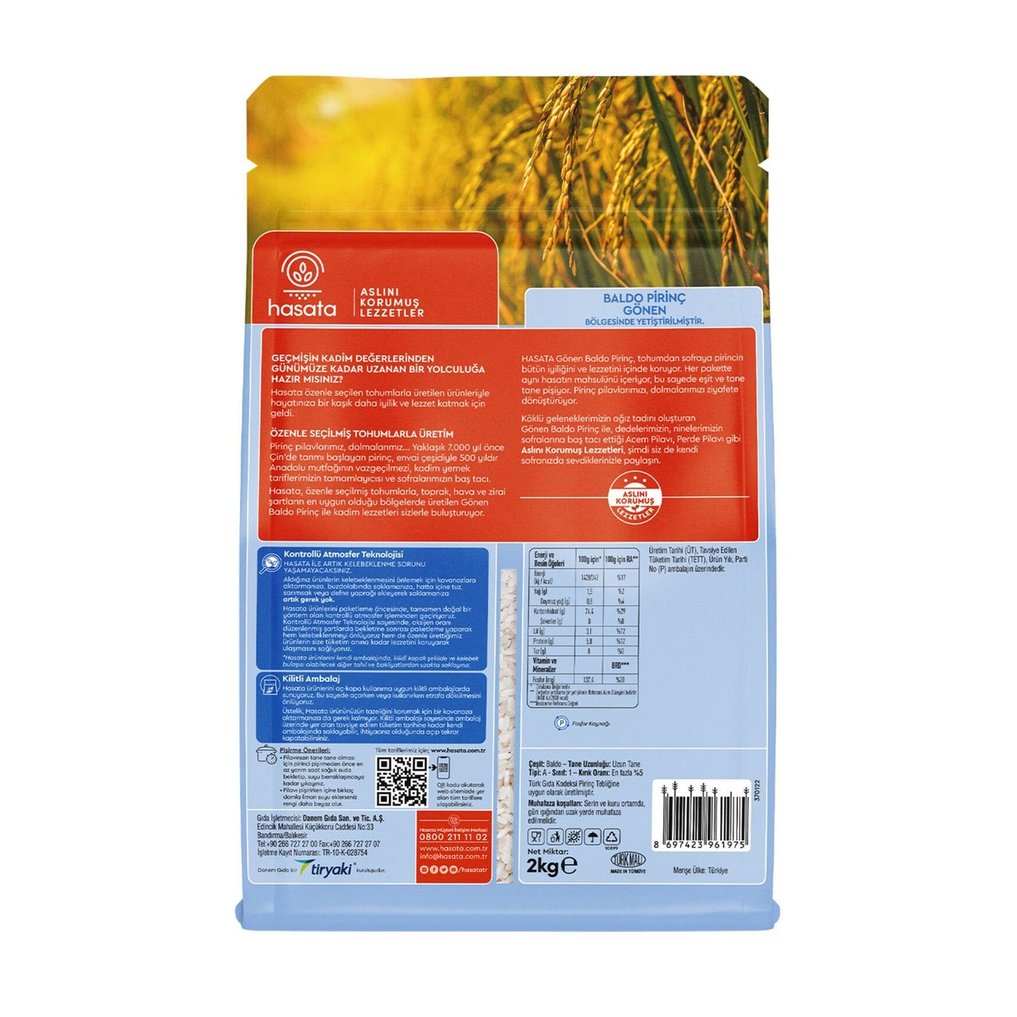 Hasata Rice Baldo 2Kg