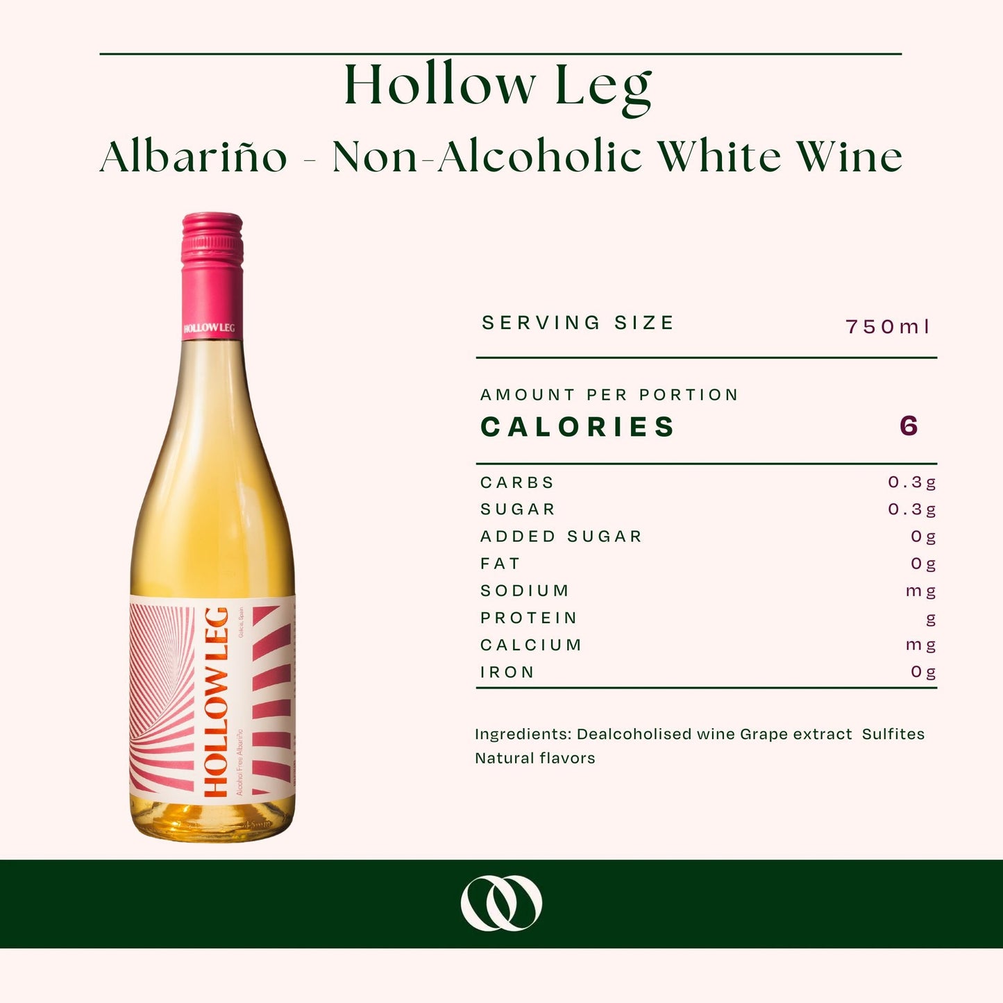 Hollow Leg - Albariño - Non-Alcoholic White Wine