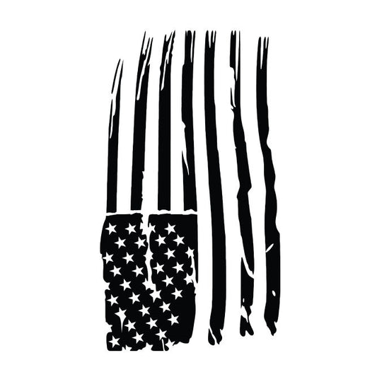 Grunge Flag Hood Graphic