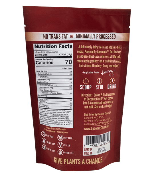 Hot Cocoa Beverage Mix, Instant, Vegan