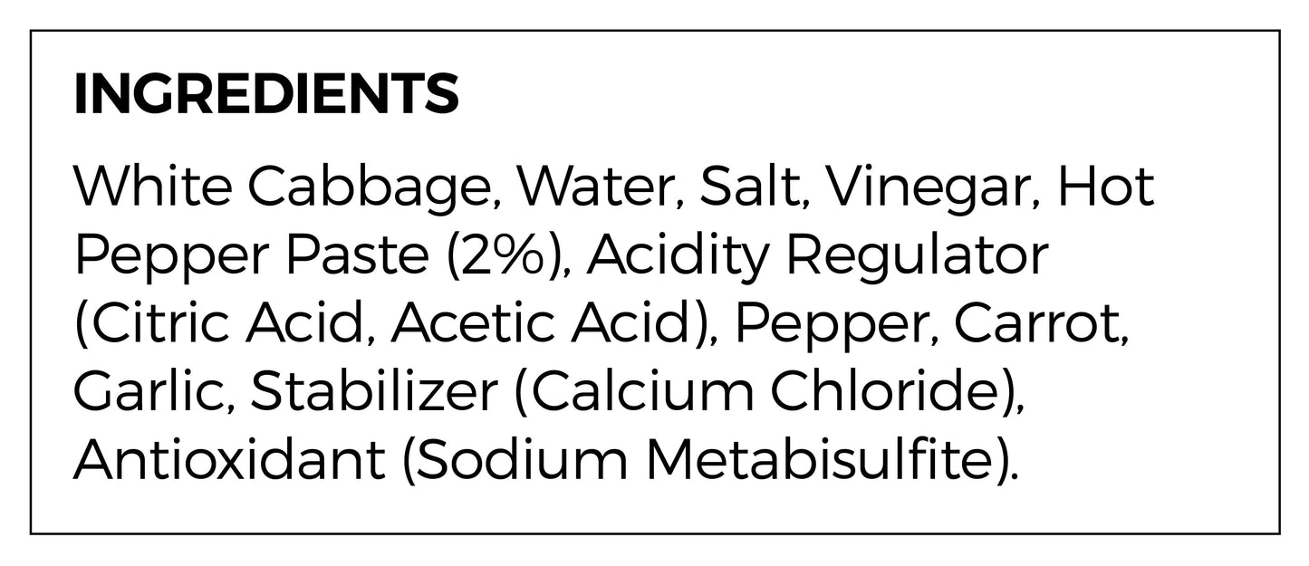Yakamoz Cabbage Hot Sauce 720G