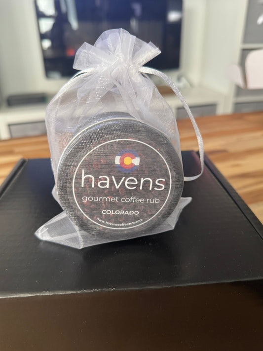 Colorado 5 oz Tin, Havens Coffee Rub