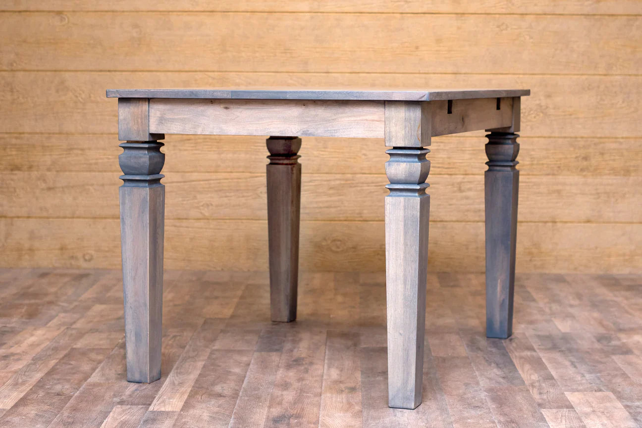 Square Farmhouse Dining Table with Java legs