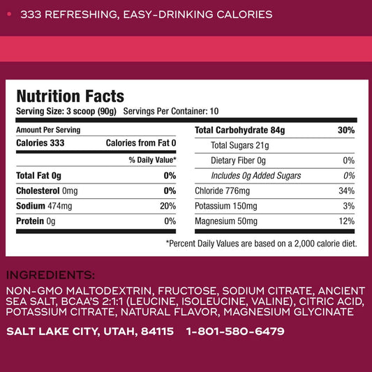 333 - HalfEvil High-Carb Endurance Fuel