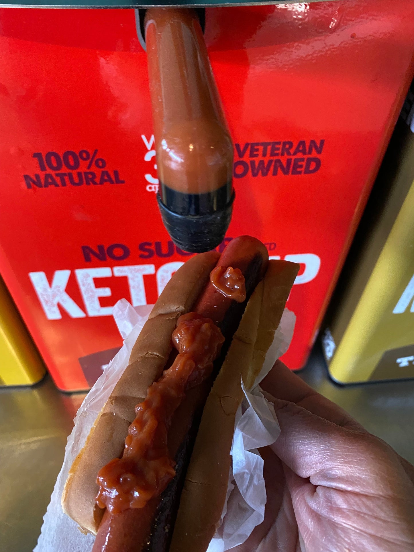 True Made Foods No Sugar Ketchup Bulk Bag-In-Box - 3 Gallons