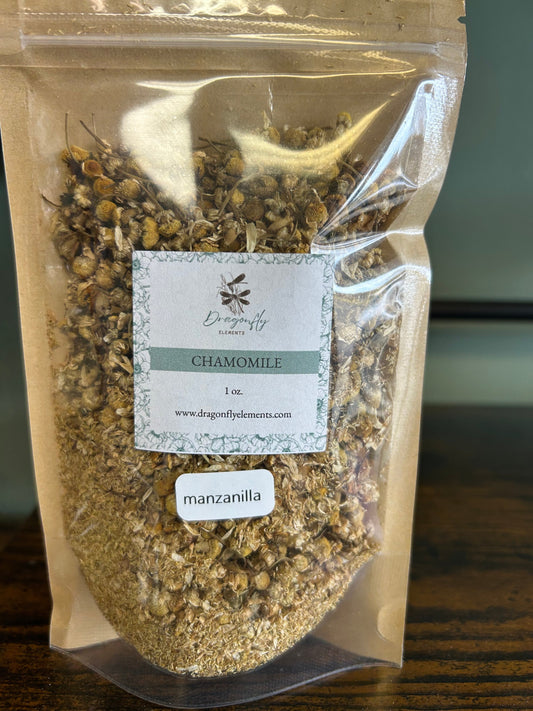Organic Whole Chamomile - 1oz