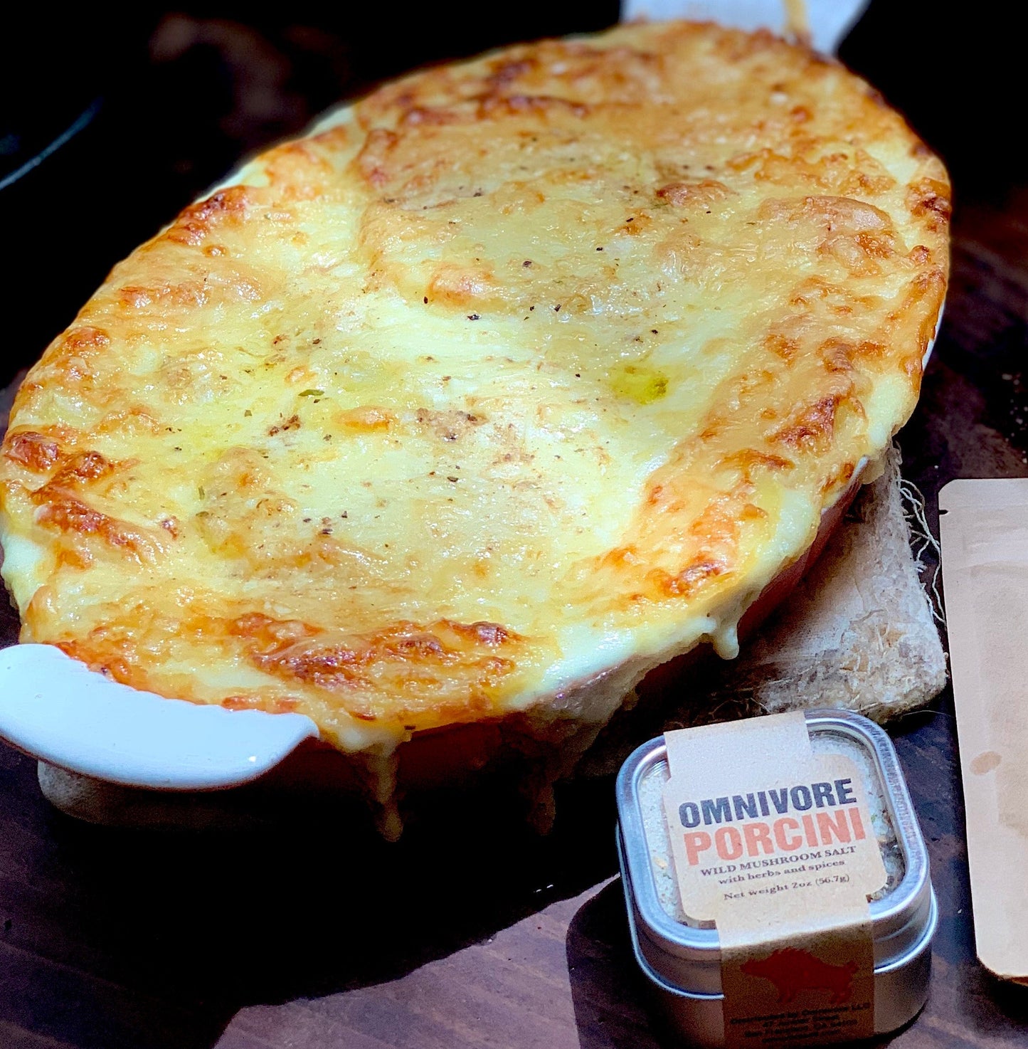 Omnivore Porcini Salt 2 oz. Tin - 6 Tins x 2 oz case