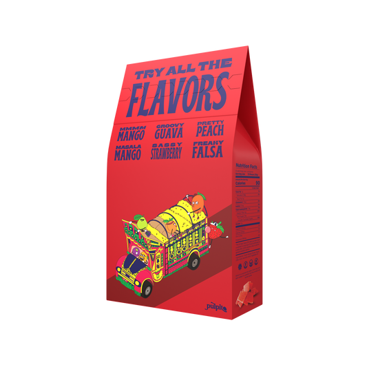 Pulpito Sassy Strawberry Fruit Bites Box - 12 Boxes x 150g case