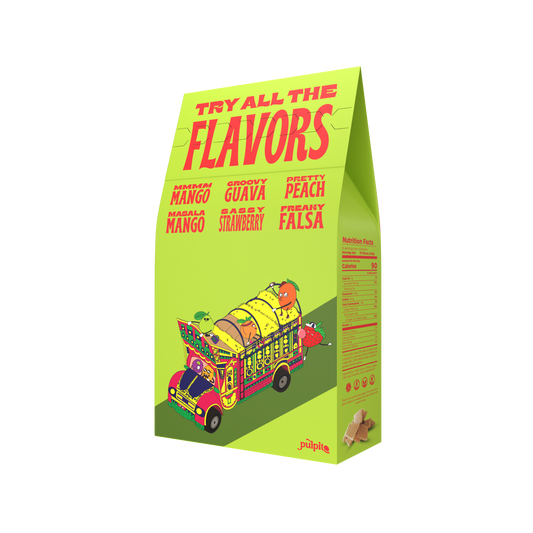 Pulpito Groovy Guava Fruit Bites Box - 12 Boxes x 150g case