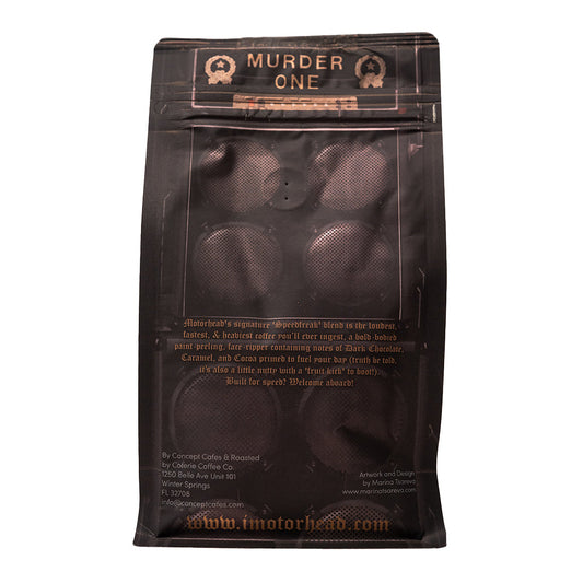 Motörhead OFFICIAL 'Speedfreak' Coffee (12oz) Bag