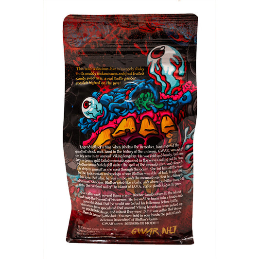 Gwar OFFICIAL 'Berserker Mode' Coffee (12oz) Bag