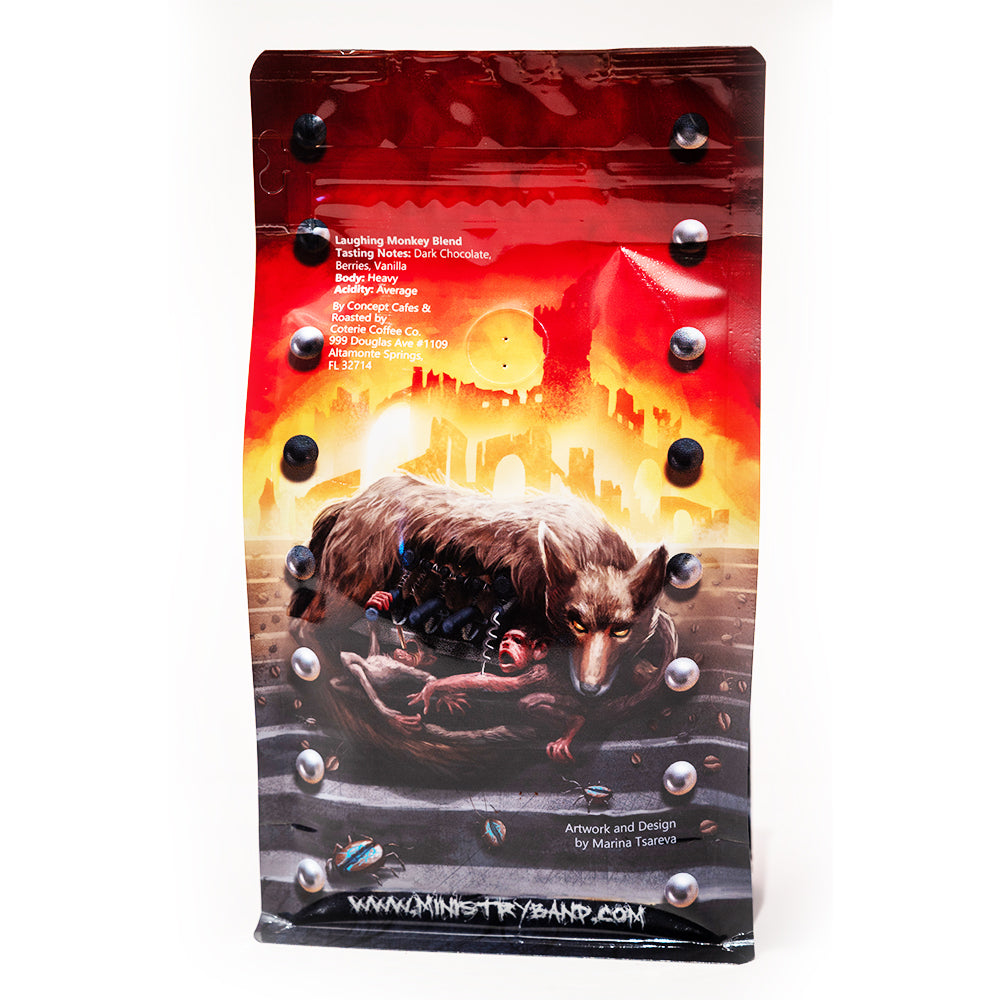 Ministry OFFICIAL 'Laughing Money Machine' Coffee: Laughing Monkey Blend (12oz)