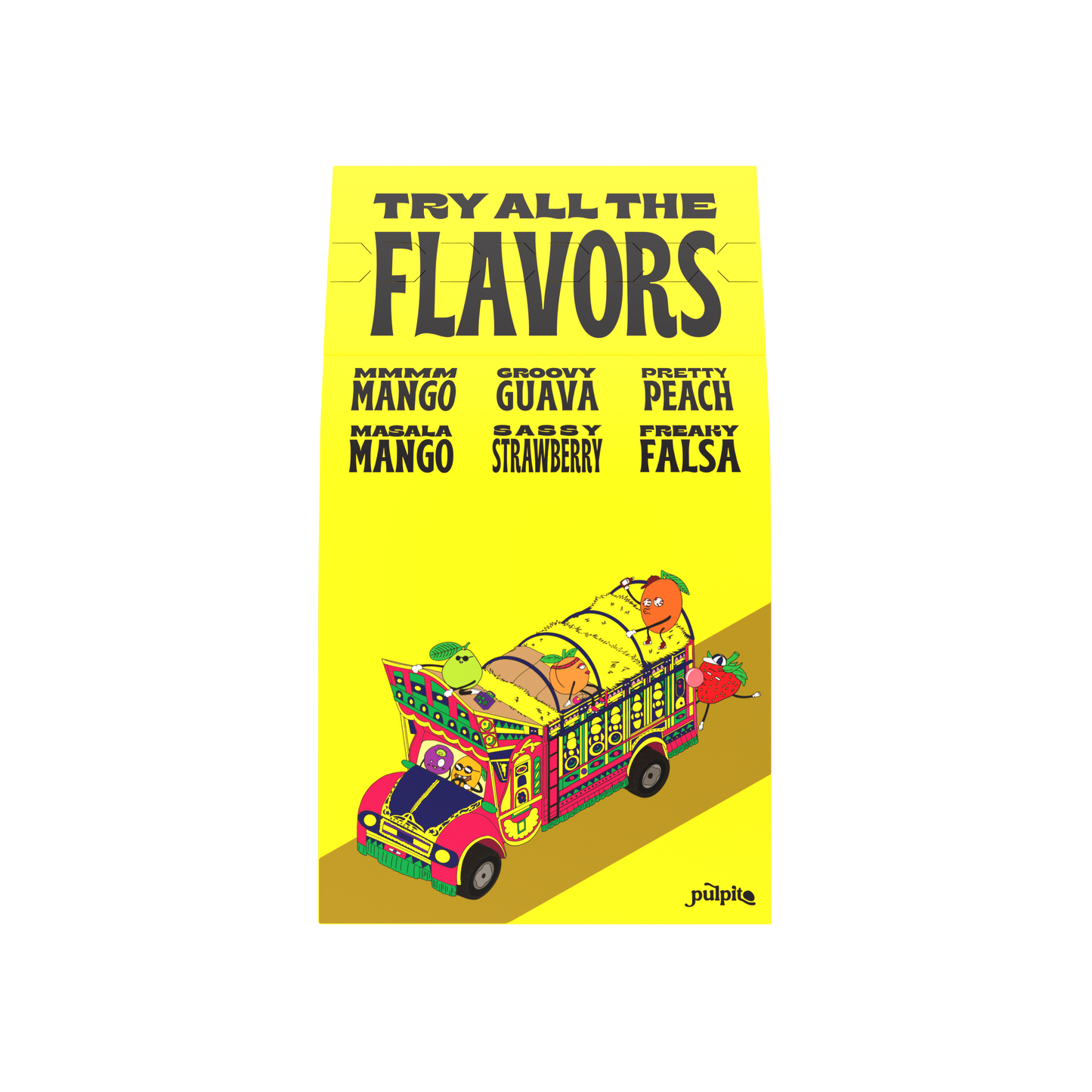 Pulpito MMM Mango Fruit Bites Box - 12 Boxes x 150g case