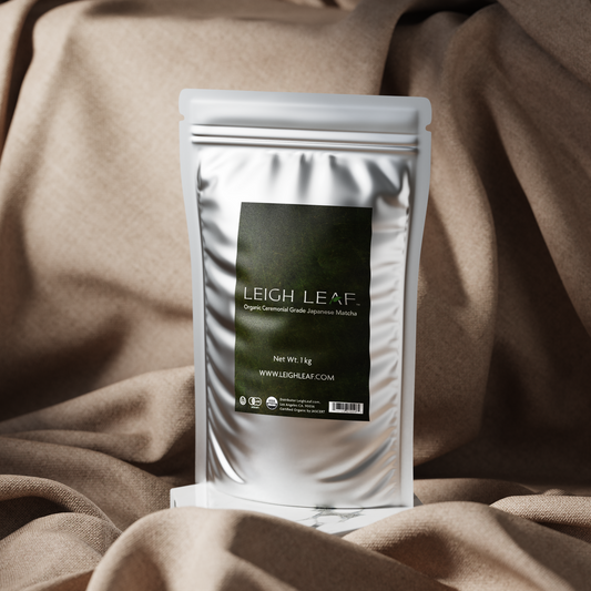 Premium Matcha For Cafes - Organic Ceremonial Grade Japanese Matcha 1Kg Bag