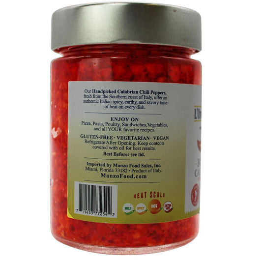 L'Oro Del Sud, Crushed Calabrian Chili Peppers, 10.9 oz (309 g)