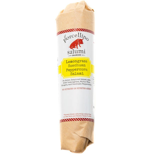 Lemongrass Szechuan Peppercorn Salami
