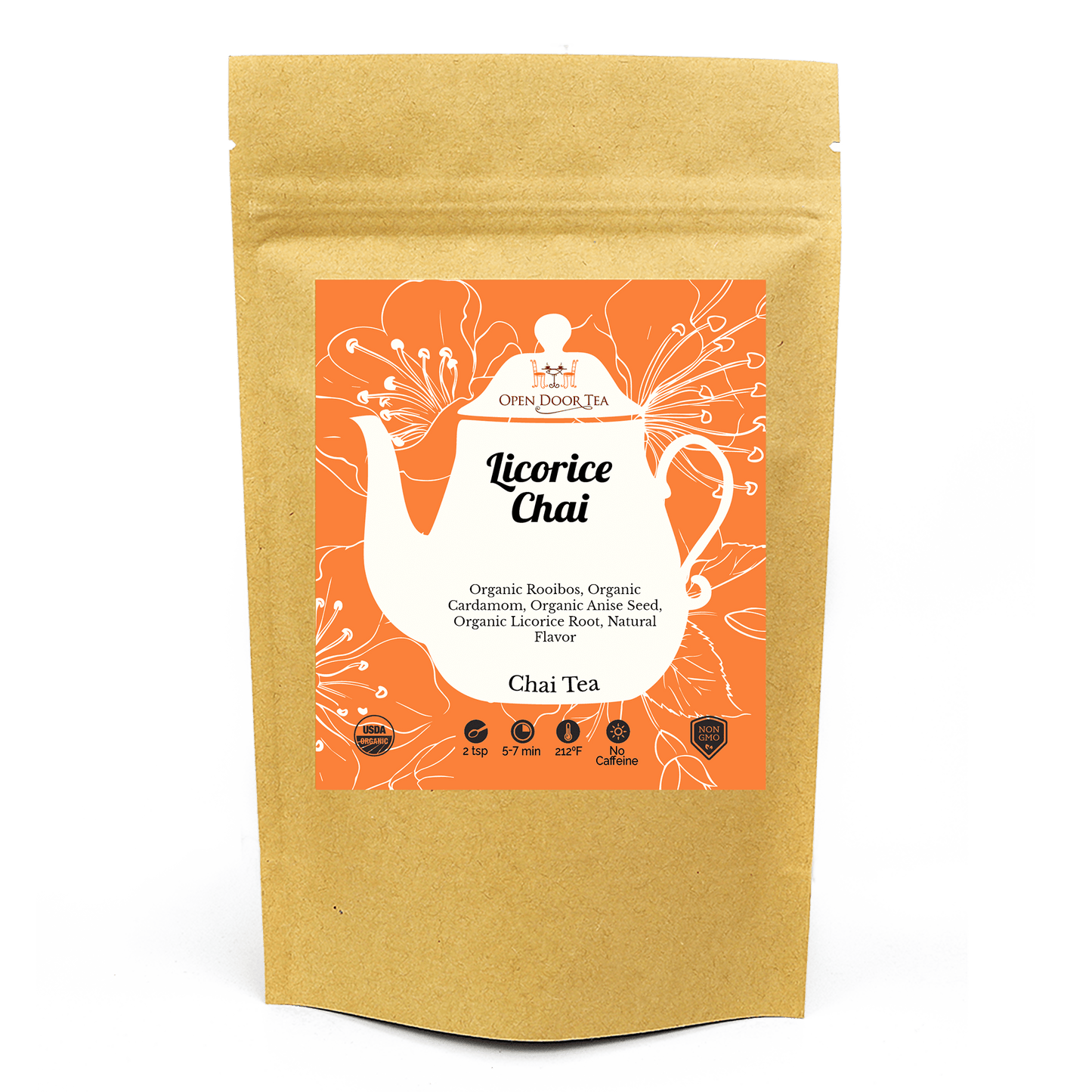 Open Door Tea Licorice Chai