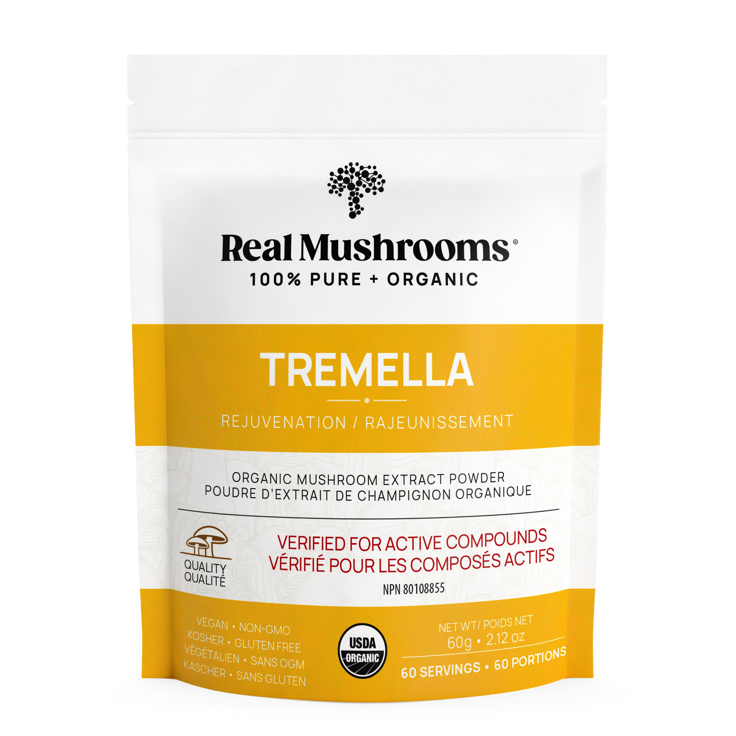 Organic Tremella Extract Powder by Real Mushrooms
