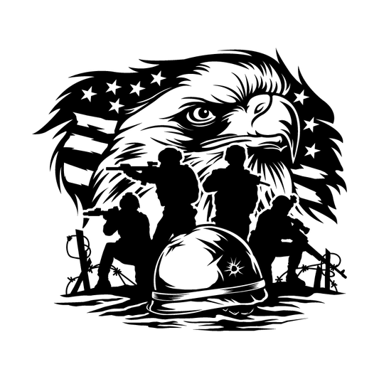 Battlefield Soldiers Hood Graphic