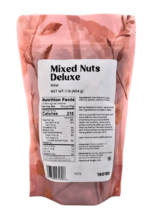 Mixed Nuts Deluxe, Raw