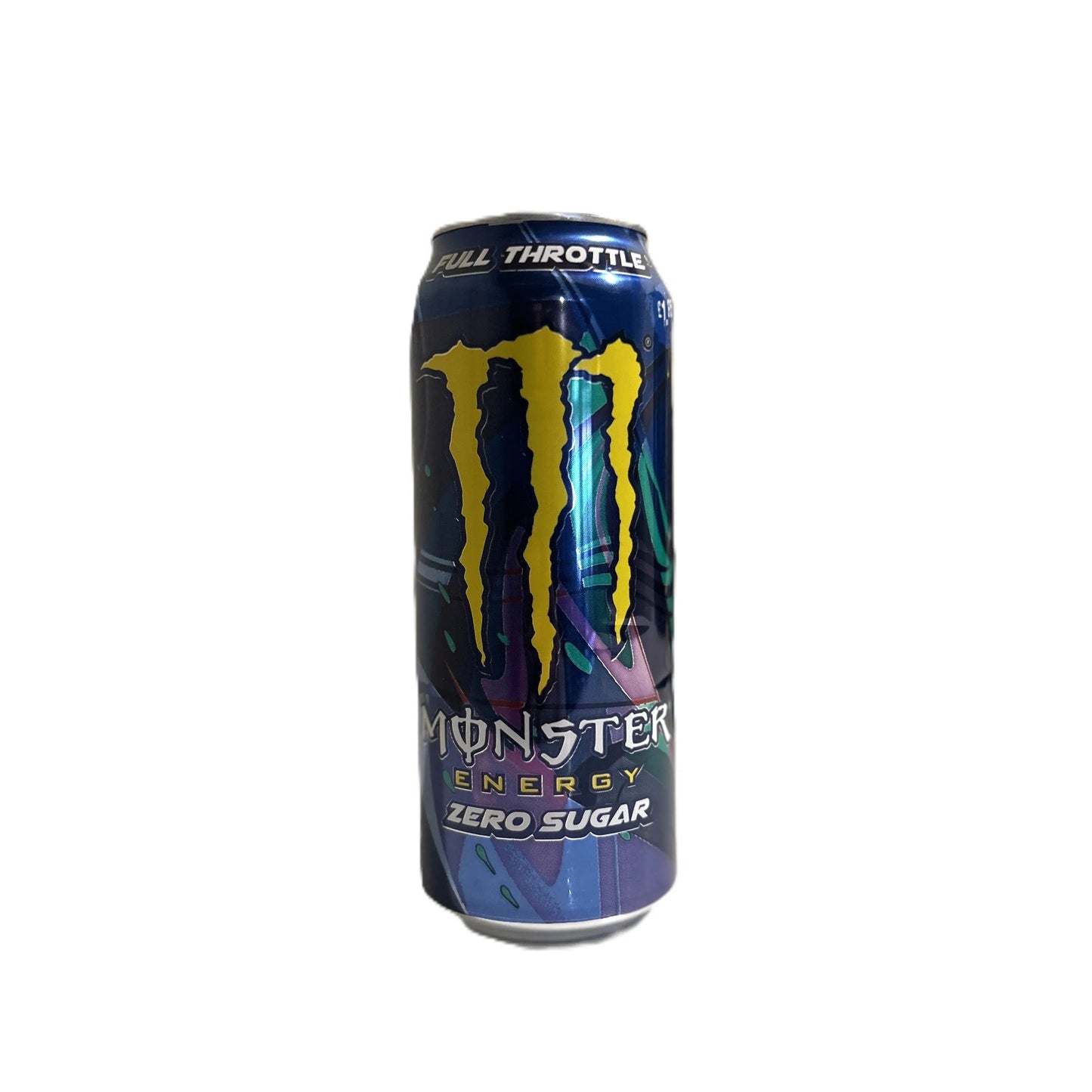 Monster Energy Full Throttle Zero Sugar – Peach & Nectarine Flavour 500mL Can (UK Limited Edition)