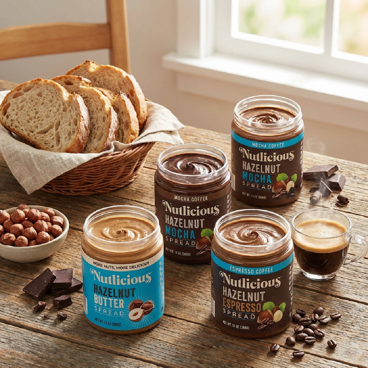 Nutlicious, Hazelnut Butter, (13 oz)