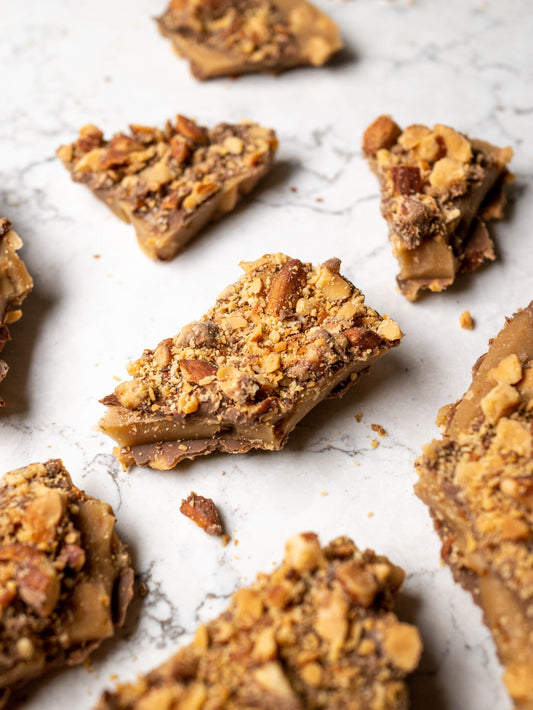 DARK CHOCOLATE ENGLISH TOFFEE