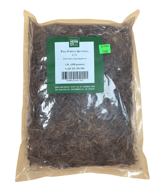 Pau D'Arco Bark, Cut, Sifted