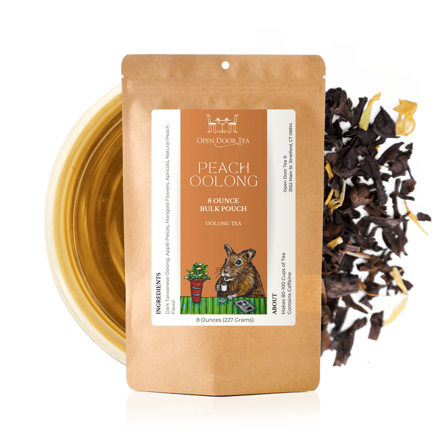 Open Door Tea Peach Oolong