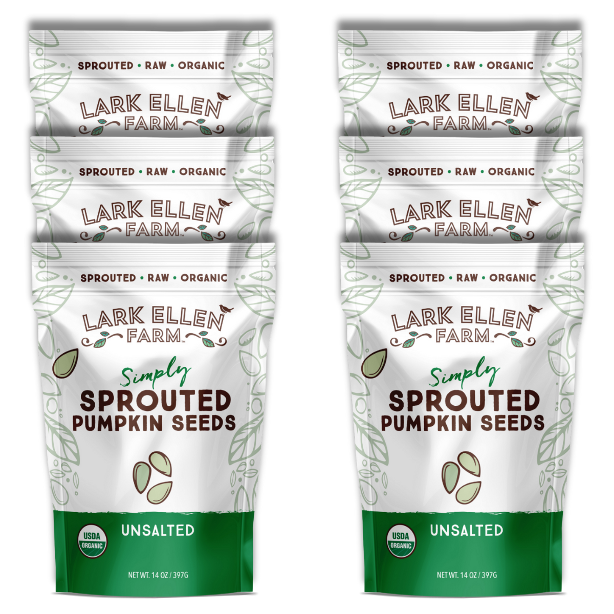 Pumpkin Seeds, Sprouted Organic